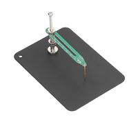 Fixed Welding Test Probe, Simple Adjustable Flexible Arm Electronic Welding Probe Wide Application Wear Resistant with Base Plate for Jewelry Repair