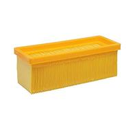 FixedByU Flat Pleated Filter Exhaust Filter Lamella Filter Cartridge Suitable for Kärcher Vacuum Cleaner Wet Dry Vacuum Cleaner Multi-Purpose Vacuum Cleaner K2501/2701/3001 e.g. K3001 K2501 SE2001