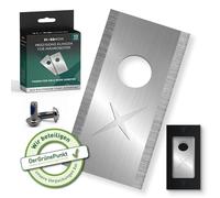 FixedNow Replacement Blades [12pcs] for Robot Mowing Compatible with Worx, Made of Stainless Steel, Complete Set of Stainless Steel, Replacement Knives Lawn Mower Automatic Spare Parts