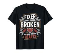 Fixer of Broken Toys Vintage Style Father's Day T-Shirt