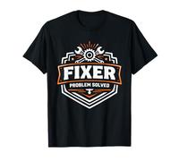 Fixer Problem Solved Mindset Graphic Identity T-Shirt