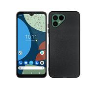 Fixgut Soft TPU Cellular Phone Case, Anti-Fingerprint, Compatible with Fairphone 4 - Black