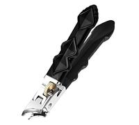 Fixhoo Ortho Clip, Fixhoo/Goredny Orthoclip Nail Clippers, 180° Wide Jaw Opening Toe Nail Clippers, for Thick Nails for Seniors Long Handle, Splash-Proof (Slanted)