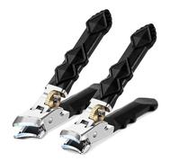 Fixhoo Ortho Clip, Fixhoo/Goredny Orthoclip Nail Clippers, 180° Wide Jaw Opening Toe Nail Clippers, for Thick Nails for Seniors Long Handle, Splash-Proof (Flat+Slanted)