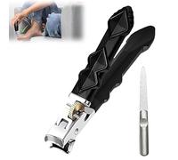 Fixhoo Ortho Clip, Fixhoo/Goredny Orthoclip Slanted Nail Clippers, Yooji Orthoclip Toe Nail Clippers, Goowebs Orthoclips with Safety Lock for Thick Nails for Seniors, Splash-Proof (Flat Opening)