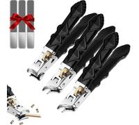 Fixhoo Orthoclip, Graddi/Libiyi/Solymody/Fanyil/Shirem/Gowebs/Glosrity/Goredny/Vianys Orthoclip, Built-in Collector, Splash-Proof, 180° Wide Angle Bevel Design, for Thick Nails for Seniors (3PCS-A)