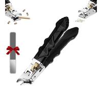 Fixhoo Orthoclip, Graddi/Libiyi/Solymody/Fanyil/Shirem/Gowebs/Glosrity/Goredny/Vianys Orthoclip, Built-in Collector, Splash-Proof, 180° Wide Angle Bevel Design, for Thick Nails for Seniors (A)