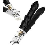 Fixhoo Orthoclip Nail Clippers, Fixhoo Ortho Clip, Splash-Proof Bevel Clippers, Wide Jaw Opening Long Handled Toenail Clippers, Portable Nail Trimmer, Nail Clippers for Seniors, Men & Women (B#1PC)