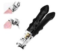 Fixhoo Orthoclip Nail Clippers, Goowebs orthoclip, Fixhoo Ortho Clip,Orthoclip Slanted NailClippers with Safety Lock,Nail Clippers for Seniors,Ultra-Sharp,Robust Finger and Toenail Clippers (Flat)