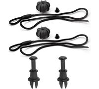 Fixing Cord Compatible With Skoda For Yeti 2009-2019 For Fabia Mk3 Nj 2015-2020 For Scala 2017-2020 Car Parcel Shelf Cords Trunk Retaining Clip 1Z5867769(2pc With 2pcs Clips)