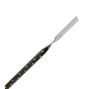 [FIXING DIRECT] 2mm Dual Galvanised Thick Horizontal Heavy Duty Restraint Straps Galvanised Heavy Duty Twist Strap (900mm Or 1050mm) Twisted Industrial Timber Support Straps (1, 1050L x 150mm Twist)