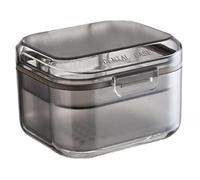 Fixing Holder: Denture Cleaning Container, Invisible Device Box with Filter Basket, Diving Pouch, Hygienic Filter Storage, Kit