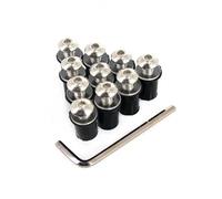 Fixing Mounting Kits Motorcycle Windshield Bolts Kit For MT-03 MT-25 YZF-R25 MT03 MT25 Fairing Windscreen Bolt Nuts Screws Fastener Motorbike Windscreen Bolts(Silver)