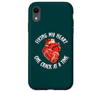 Fixing My Heart One Crack At A Time Kintsugi Case for iPhone XR