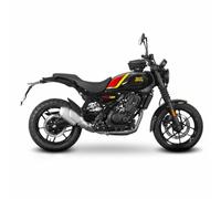 Fixing shad click system for motorcycle accessories pieces refills