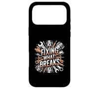 Fixing What Breaks Mechanic Engineer Tool Worker Case for iPhone 17 Pro Max
