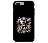 Fixing What Breaks Mechanic Engineer Tool Worker Case for iPhone 7 Plus/8 Plus