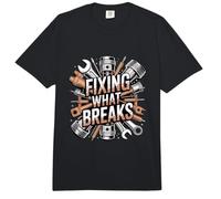 Fixing What Breaks Mechanic Engineer Tool Worker Comfort Colors Adult Heavyweight T-Shirt