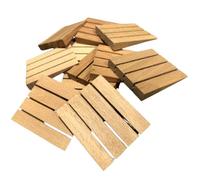 [FIXINGS DIRECT] 48x Hardwood Wooden Wedges (95mm x 19mm) Perfect For Fence Panel Wedges Wooden Shims Or Wooden Packers