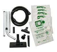 [FIXINGS DIRECT] 9 Piece Henry Hoover Tool Kit + (5X) Compatible Numatic Henry Microfibre Vacuum Bags Cleaner Attachments & Accessories Set (32mm) Fits Henry/Hetty/James/George/Edward/Basil