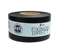 [FIXINGS DIRECT] Damp Proof Course - Black | Damp Proof Membrane Roll, DPC Roll, Waterproof & Heavy Duty Damp Proofing for Walls, Floors, and Foundations (7 Sizes) (225mm x 30m)