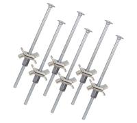 [FIXINGS DIRECT] Heavy Duty Worktop Connector Bolts for Kitchen Worktop Joiner Clamps Butterfly Bolt For Jointing Fixing & Clamping Worktop Clamps 6pcs/pack (M6 X 150mm)