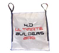 [FIXINGS DIRECT] ULTIMATE FIBC 1000kg Bulk Bag - Premium Grade Dumpy Bag - 1 Tonne Builders Bag With 4 Lifting Handles - Builders Bags With Safety Certificate (1 PACK)