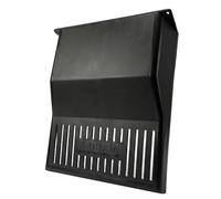 FIXINGS DIRECT] XDrain Black Plastic Drain Covers Leaf Stop For Outdoor Drain Cut To Size - Multiple Pack Sizes - Outdoor Drain Cover For Leafs, Snow & Outdoor Rubbish Protection (30x30x9Cm) (1)