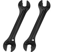 Fixinus 2 Pieces Bicycle hub Wrench, 13/14/15/16 mm Cone Wrench, Bicycle hub Wrench, Cone Carbon Steel Wrench for Bicycle hub Repair