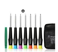 Fixinus 8 Pieces Triangle Head Screwdriver Set for Electronic Toy, Magnetic Triangle Screwdriver Set for Thomas McDonald Toy Series Repair Battery Disassembly