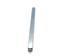 FixitFlo Spindle Bar 8mm x 130mm Length Plain Steel Zinc Finish Replacement for Door Handle Repair Pack of 1 (Plain Spindle Bar)