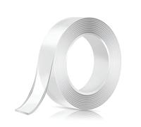 FixIts Heavy Duty Double Sided Tape - Multi-Purpose Fixing Tape - Endlessly Reusable Tape - Strong Mounting Tape - Holds Up To 1kg - For Posters, Photos, Carpet - DIY Essential - 5m Roll