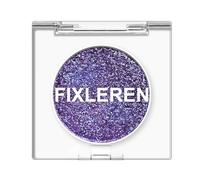Fixleren Glitter Chameleon Eyeshadow Makeup Palette, Highlighting Eyeshadow, Metallic Changing Long-Lasting Holographic Glitter Multichrome Eyeshadow (Purple Grapes-16)