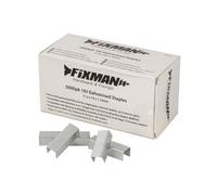 Fixman 10J Galvanised Staples 5000Pk - 11.2 X 10 X 1.17mm