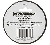 Fixman Insulation Tape 192221 – 50 mm x 33 m – Black