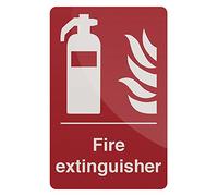 Fixman 297918 Self-Adhesive Fire Extinguisher Sign 200 x 300mm