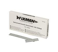 Fixman 298788 Galvanised Smooth Shank Nails 18G 5000pk 10 x 1.25 mm