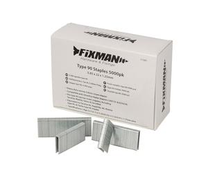 Fixman 312861 Type 90 Staples 5000pk 5.85 x 22 x 1.25 mm