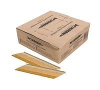 Fixman 413678 Galvanised Ring Nails 2500pk 3.1 x 90mm, Silver - 31 90mm - fixman galvanised ring nails 2500pk 31 90mm