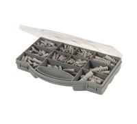 Fixman 530552 Wall Plugs Pack 330pce , Grey