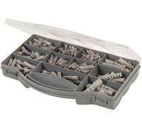 Fixman 530552 Wall Plugs Pack 330pce , Grey