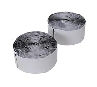 Fixman 534608 Hook and Loop Tape Black Self-Adhesive 2pce 50 mm x 5m