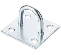 Fixman 566783 Chain Plate Electro Galvanised Staple 50Mm X 50Mm Each 1