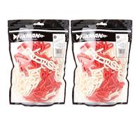 Fixman 615292 Plastic Chain 6 mm x 5m Red/White (Pack of 2)