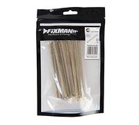 Fixman 729507 Trx-Head Masonry Frame Fixing Screws Gold 7.5 x 132mm Pack of 10