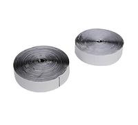 Fixman 754321 Hook and Loop Tape Black Self-Adhesive 2pce 25 mm x 5m