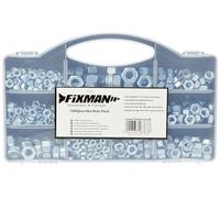 Fixman Hex Nuts Pack 771284 - Silver - 1000 pce