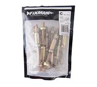 Fixman 851120 Masonry Shield Anchors Stud-Type M8 x 120mm Pack of 10