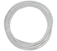Fixman 858237 Galvanised Wire Rope 6 mm x 10m
