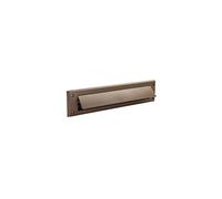 Fixman 964360 Letterbox Draught Seal with Flap 338 x 78 mm Brown